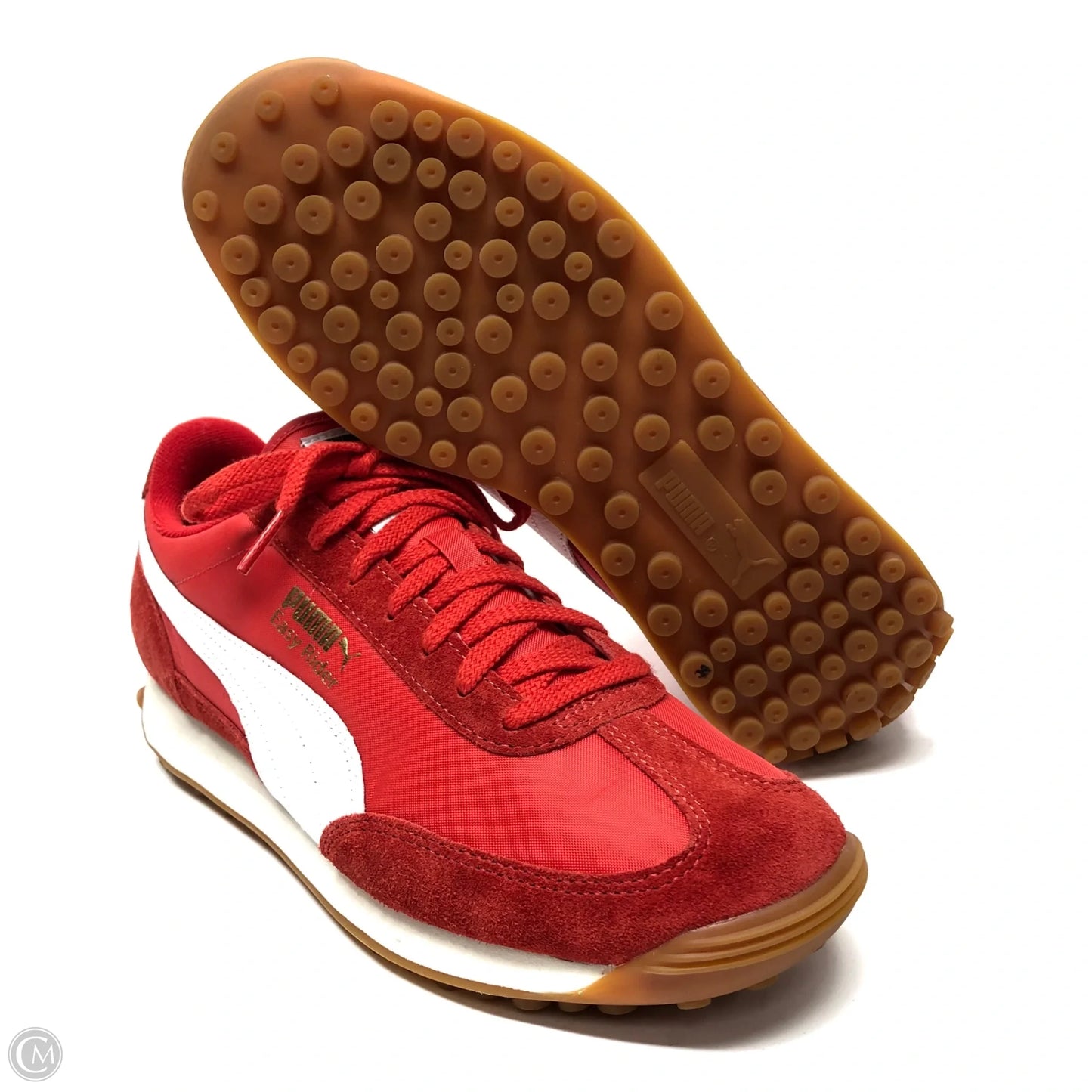 Shoes Sneakers By Puma In Red & White, Size: 11