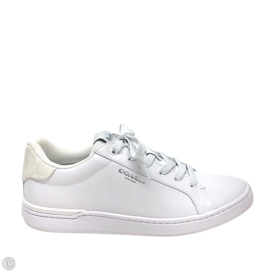 Shoes Designer By Coach In White, Size: 10