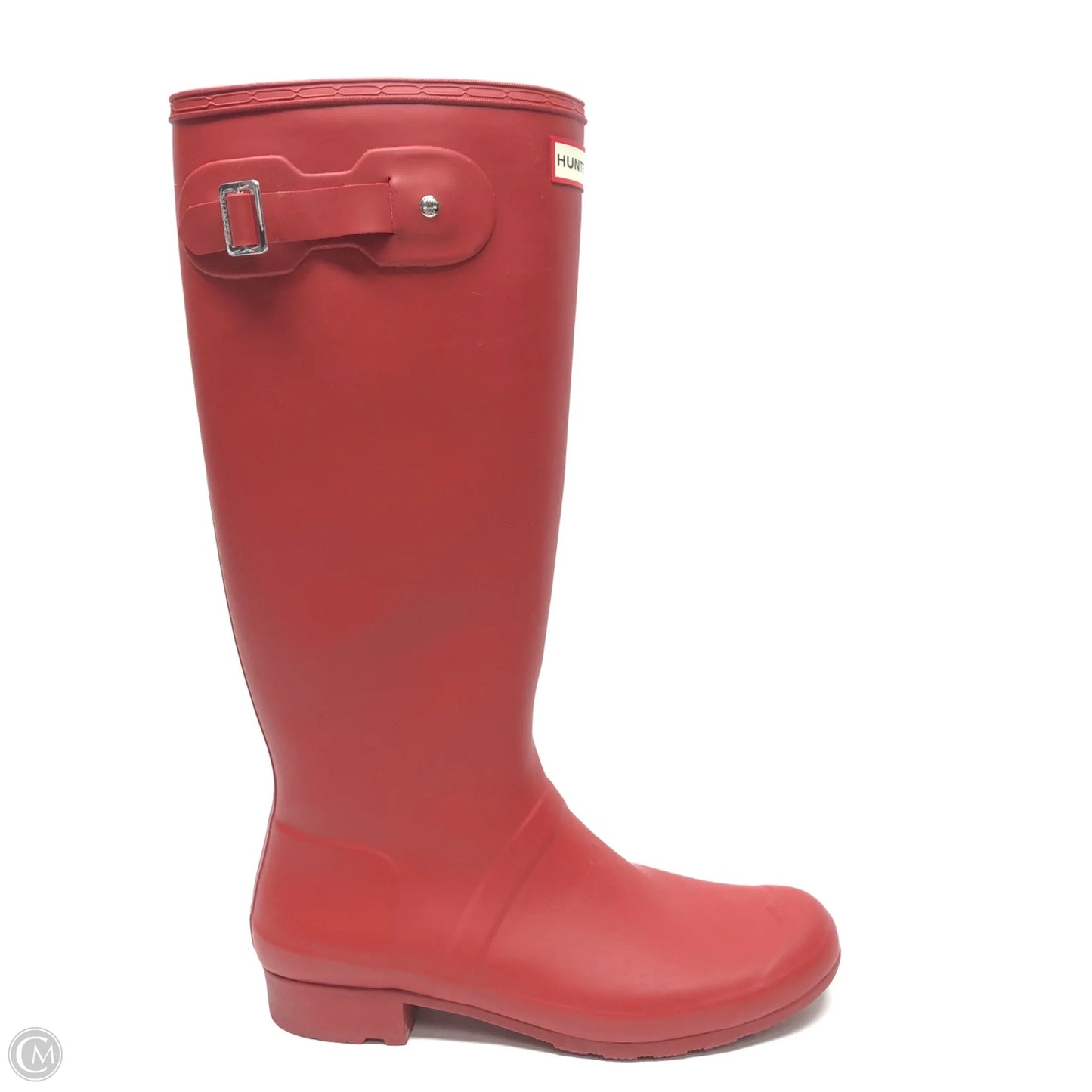 Boots Rain By Hunter In Red, Size: 10