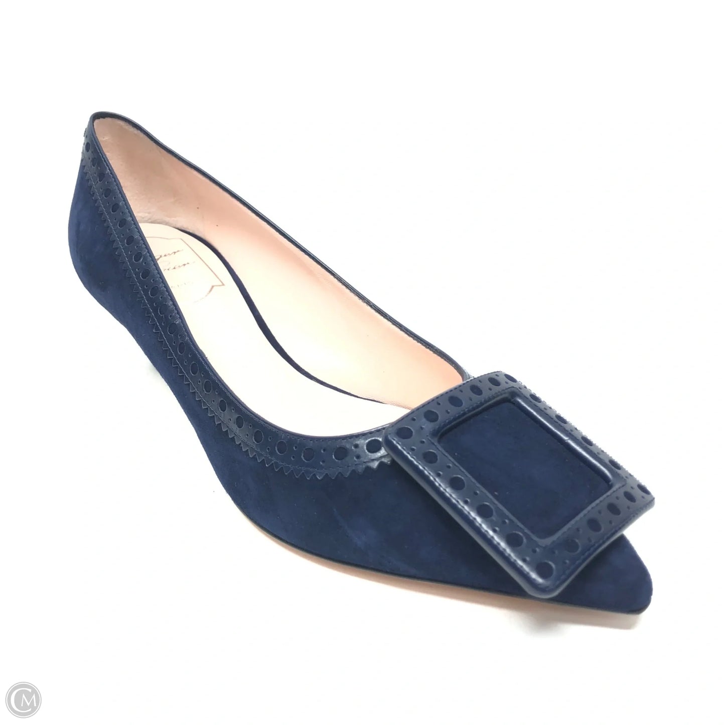 Shoes Designer By Roger Vivier In Navy, Size: 8