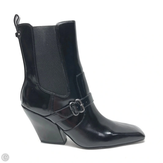 Boots Ankle Heels By Sam Edelman In Black, Size: 9.5
