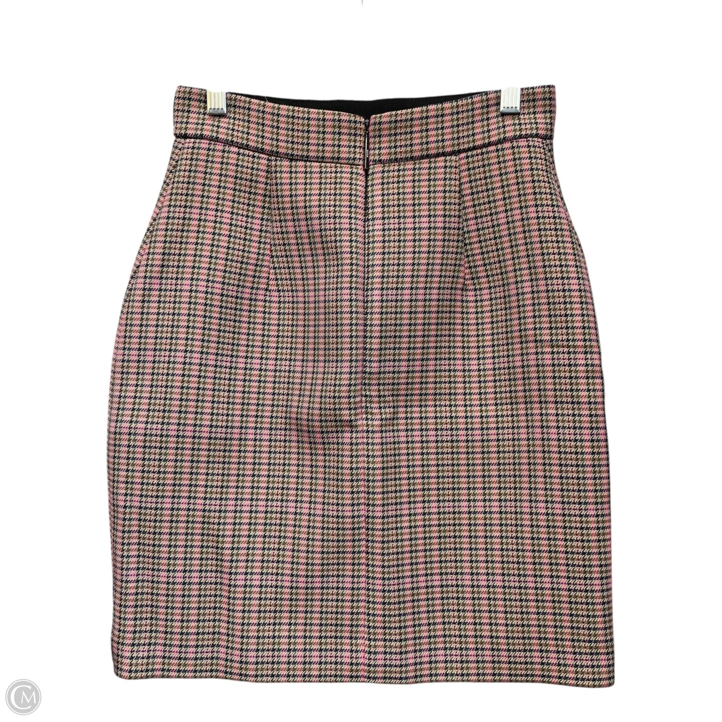 Skirt Mini & Short By MSGM In Plaid Pattern, Size: 4