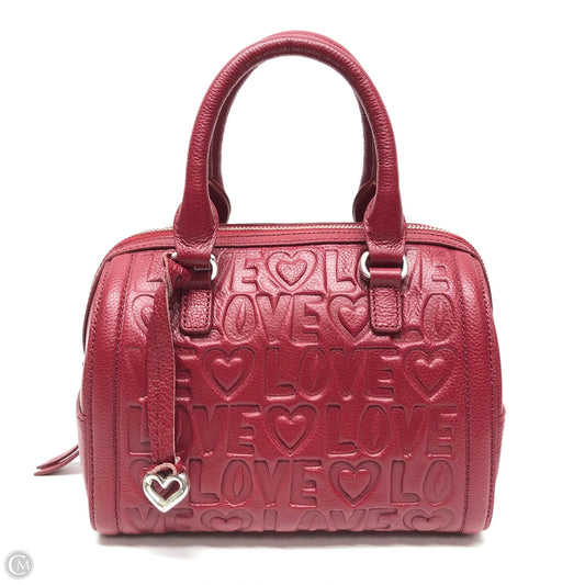 Handbag Leather By Brighton, Size: Small