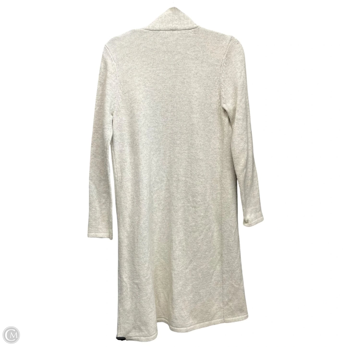 Sweater Cardigan By Chicos In Beige, Size: S