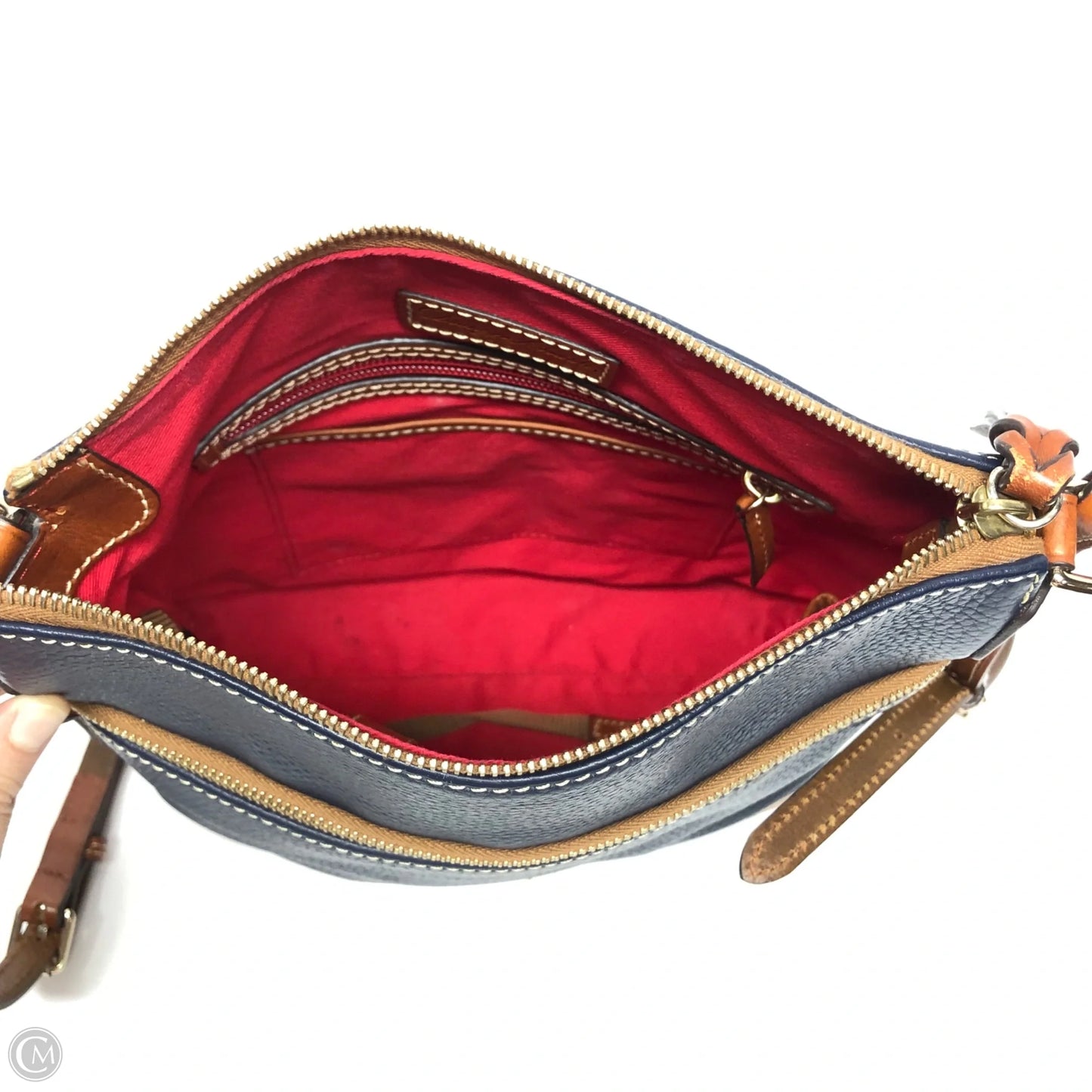 Crossbody Designer By Dooney And Bourke, Size: Medium