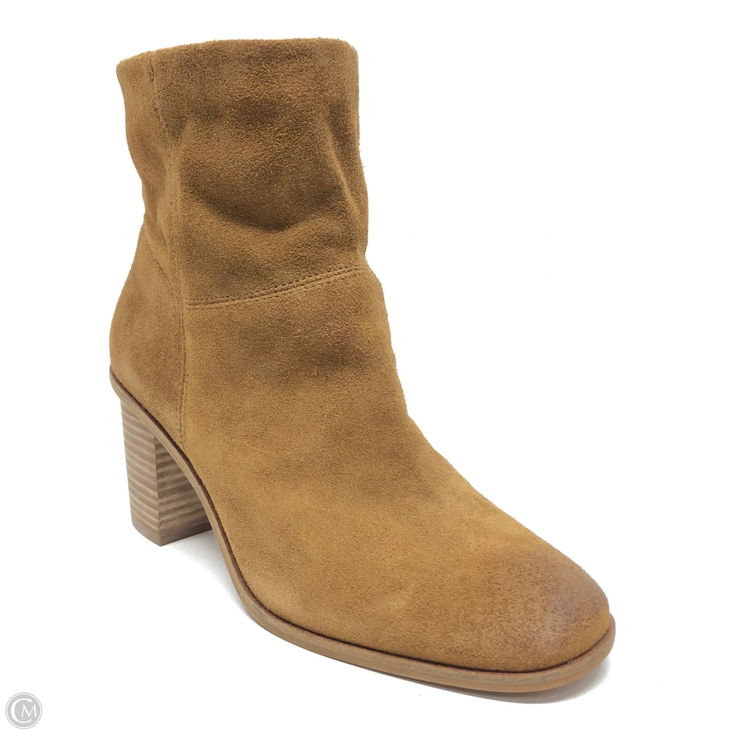 Boots Ankle Heels By Lucky Brand In Tan, Size: 9.5