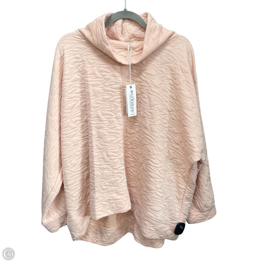 Sweatshirt Collar By Workshop In Pink, Size: 3x