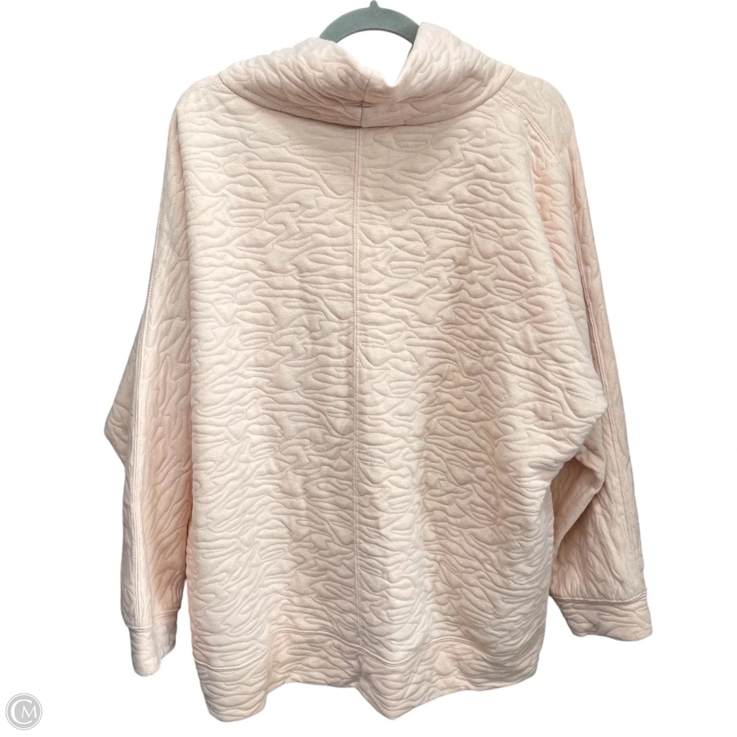 Sweatshirt Collar By Workshop In Pink, Size: 3x