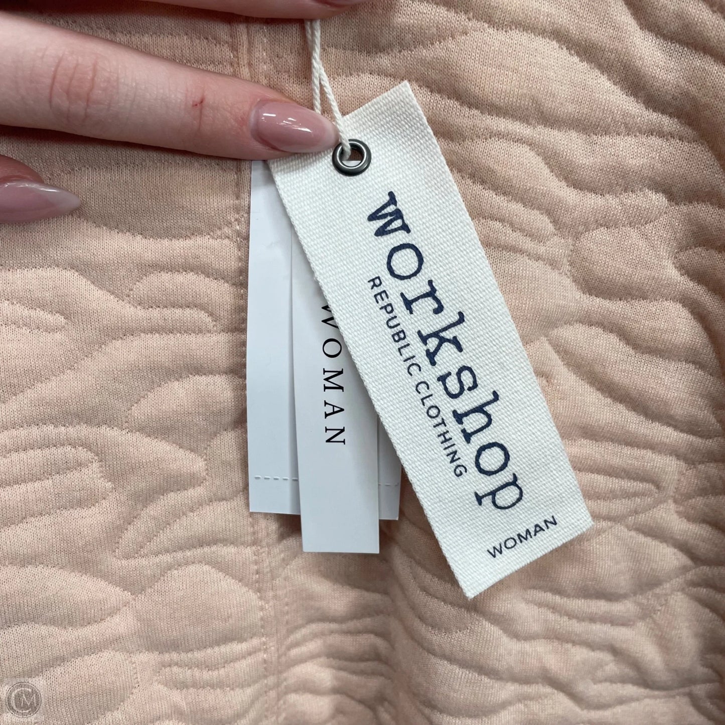 Sweatshirt Collar By Workshop In Pink, Size: 3x