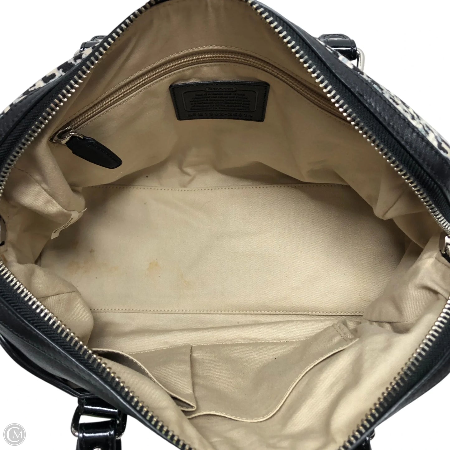 Handbag Designer By Coach, Size: Small