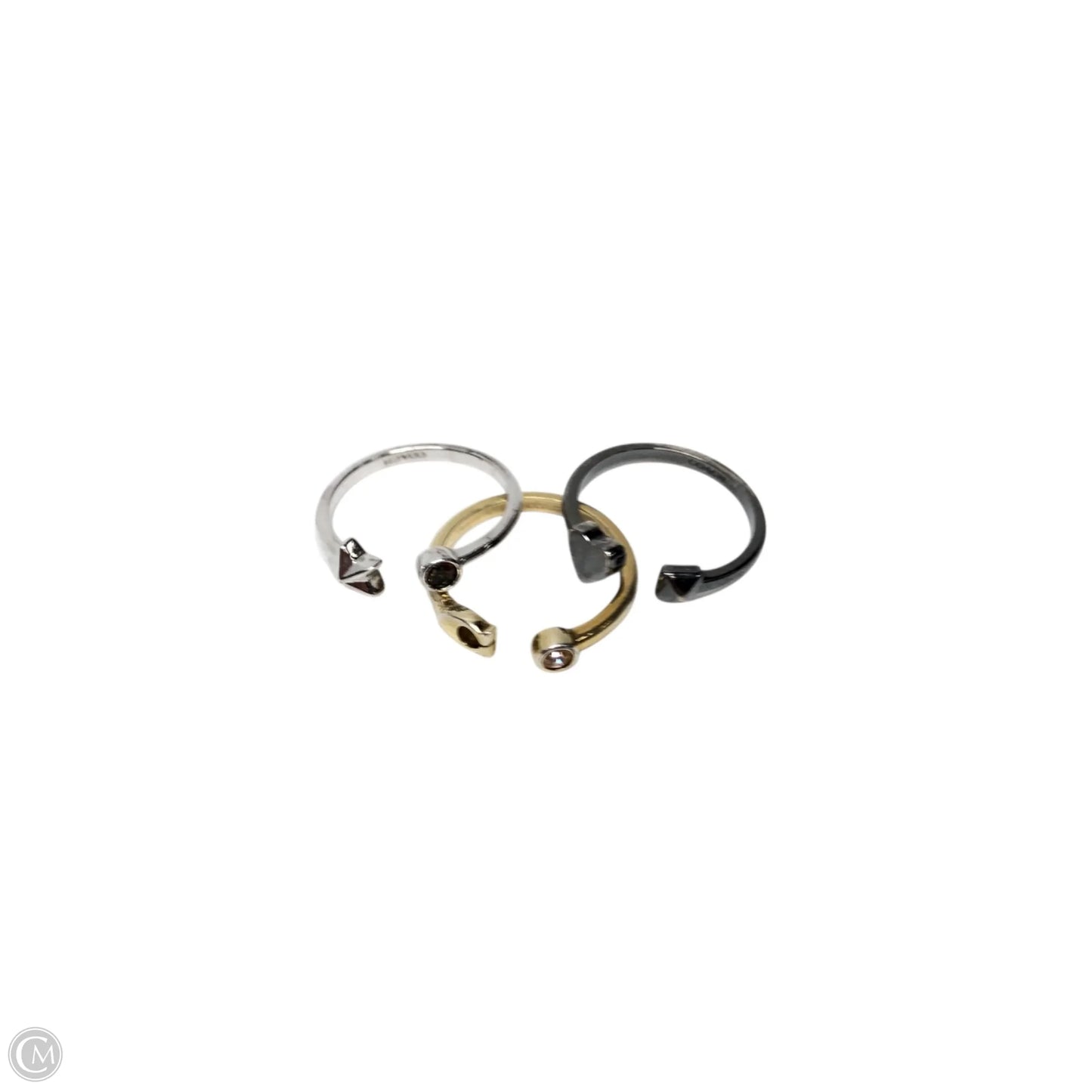 Ring Designer By Coach, Size: 03 Piece Set