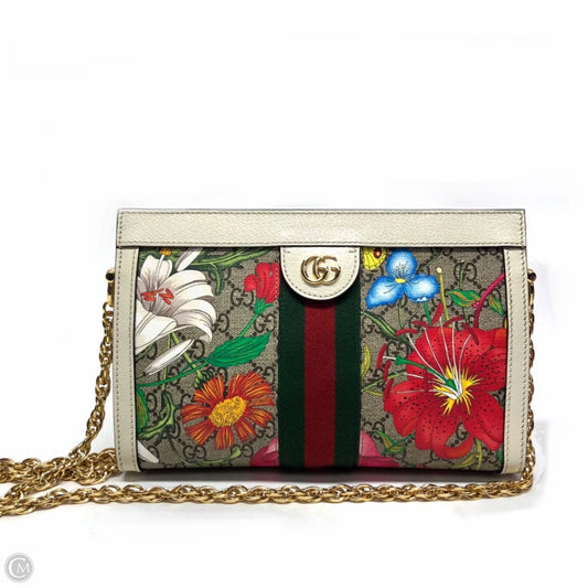 Crossbody Luxury Designer By Gucci, Size: Small