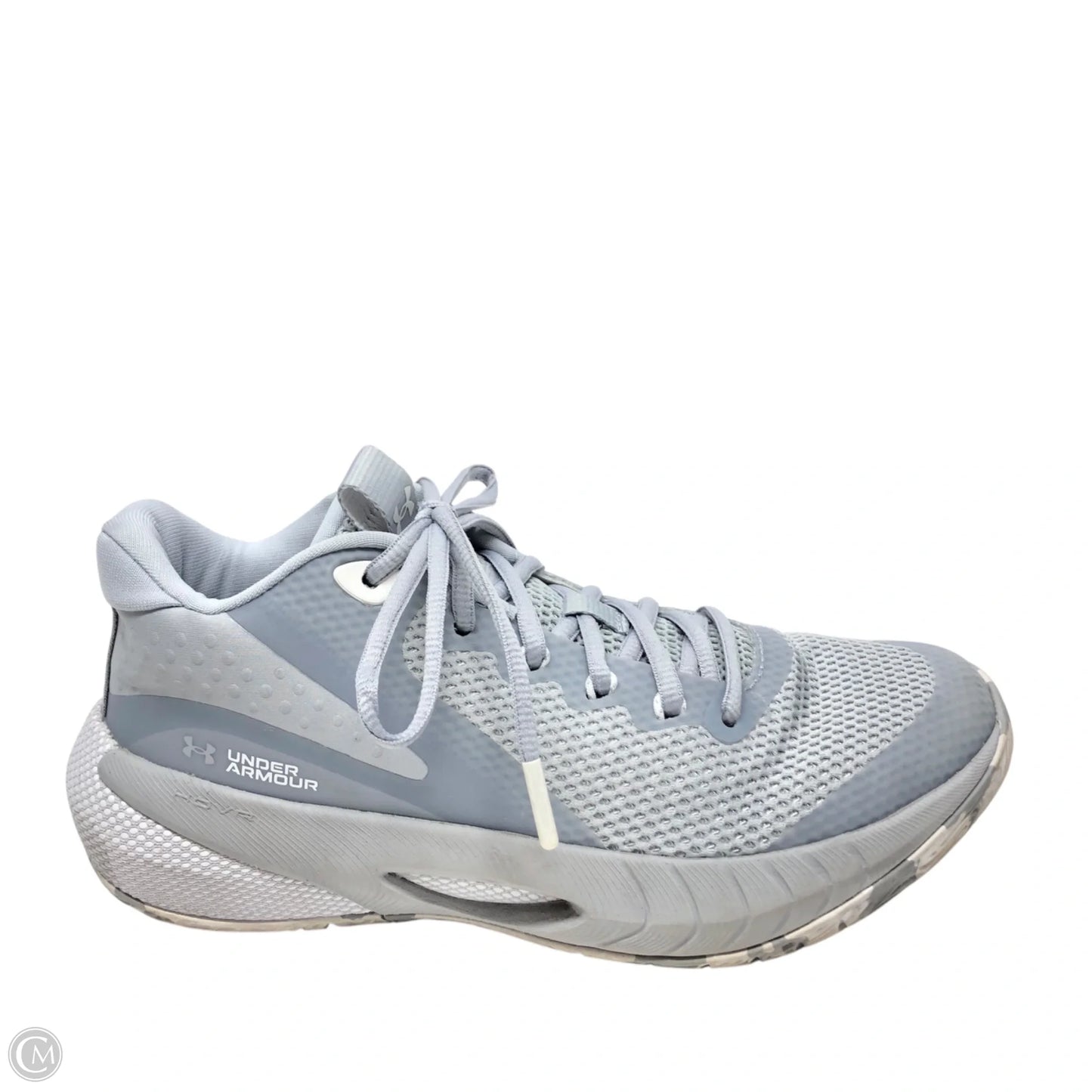 Shoes Athletic By Under Armour In Grey & White, Size: 7.5