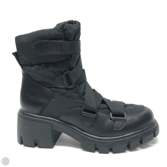 Boots Ankle Heels By Mix No 6 In Black, Size: 7.5