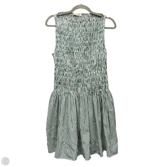 Dress Casual Short By Faithfull The Brand In Green & White, Size: 10