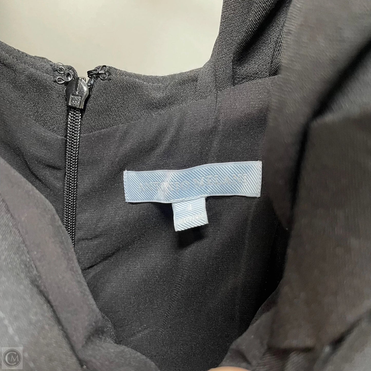 Dress Party Midi By Antonio Melani In Black, Size: 4