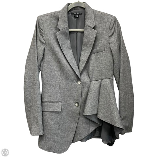 Blazer By Theory In Grey, Size: 2
