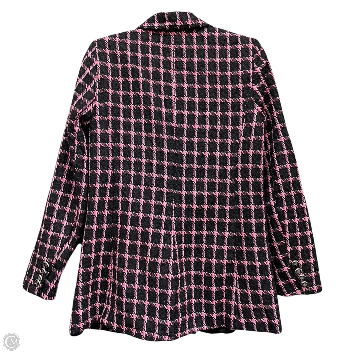 Blazer By Rachel Zoe In Black & Pink, Size: S