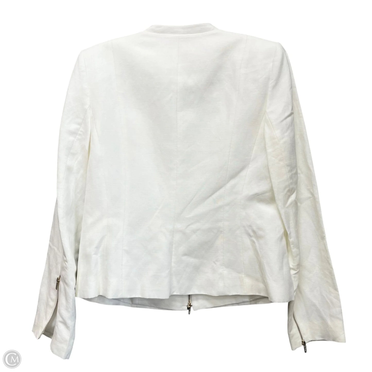 Blazer By Calvin Klein In Ivory, Size: 14