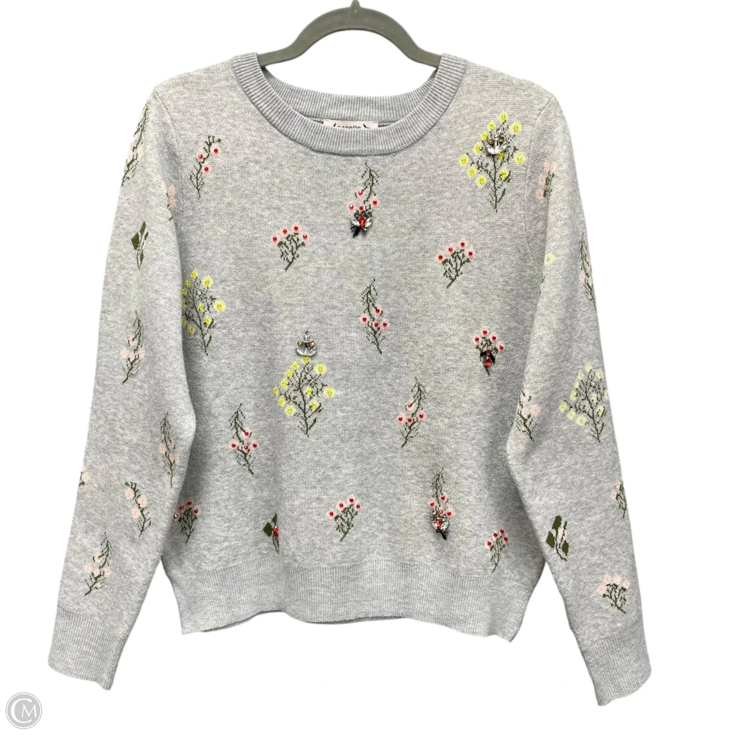 Sweater By Nanette By Nanette Lepore In Floral Print, Size: M