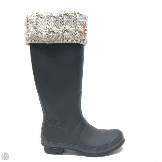 Boots Rain By Hunter In Black, Size: 7
