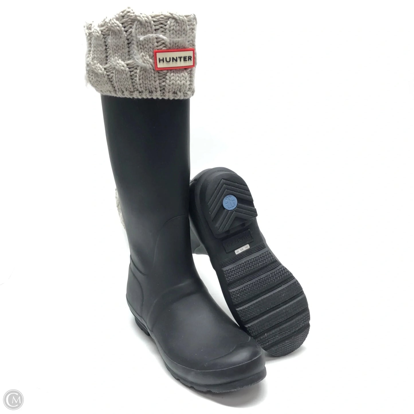 Boots Rain By Hunter In Black, Size: 7