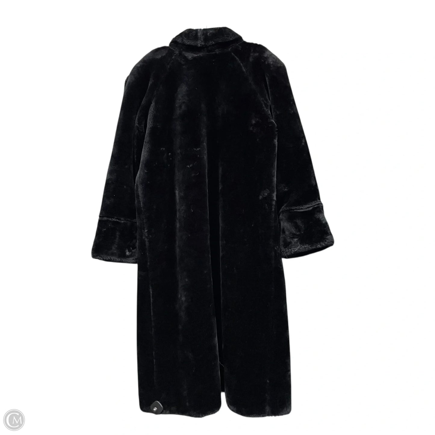 Jacket Faux Fur & Sherpa By Cmc In Black, Size: L