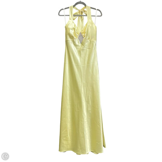 Dress Party Long By Cmb In Yellow, Size: 8