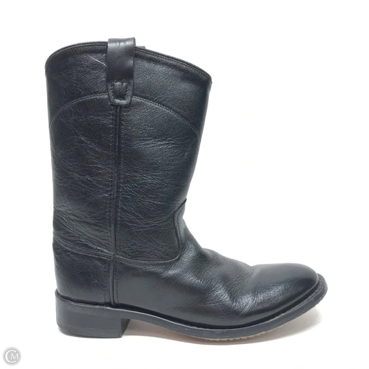 Boots Western By Clothes Mentor In Black, Size: 7