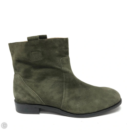 Boots Ankle Heels By Lands End In Green, Size: 10