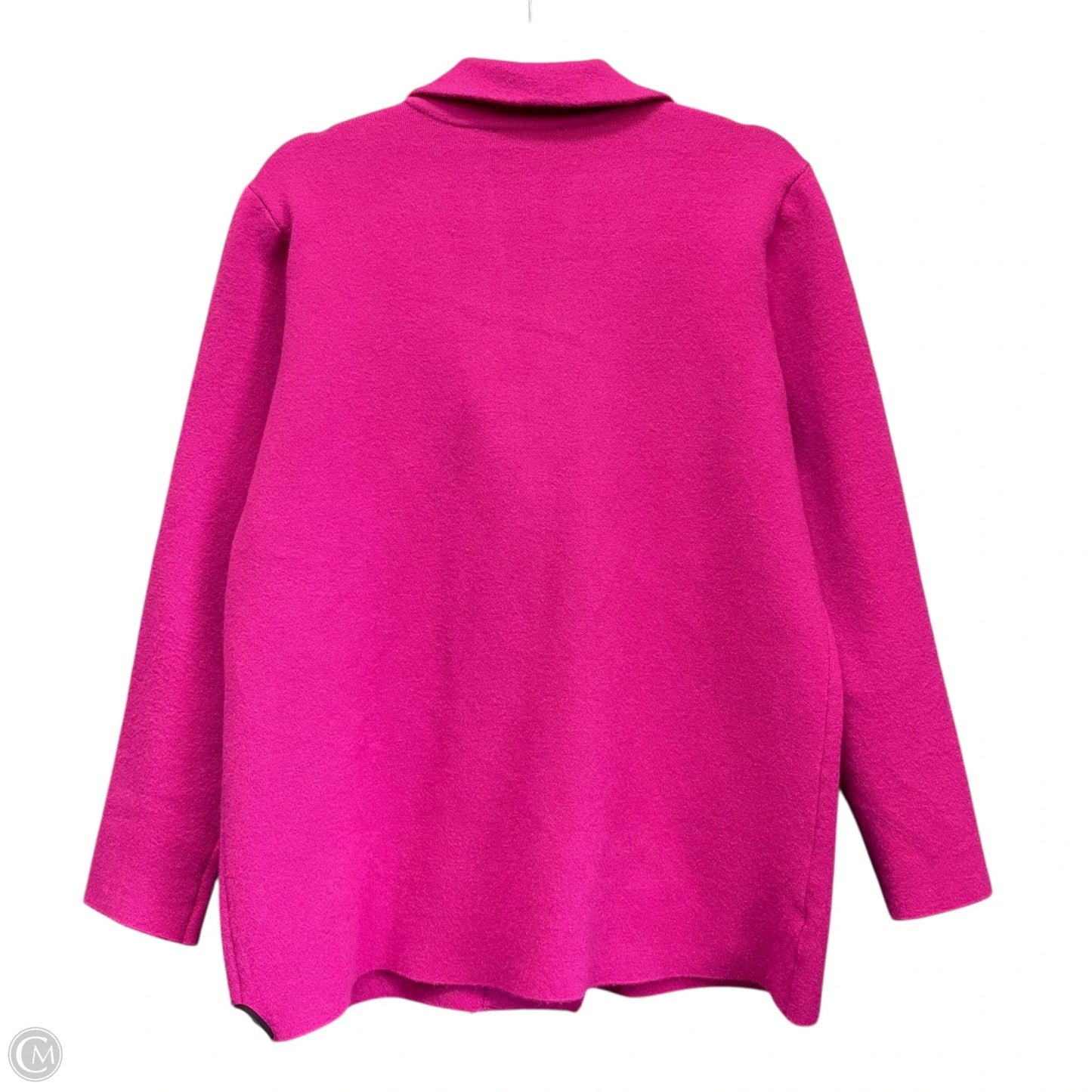 Sweater Cardigan By Ann Taylor In Pink, Size: M