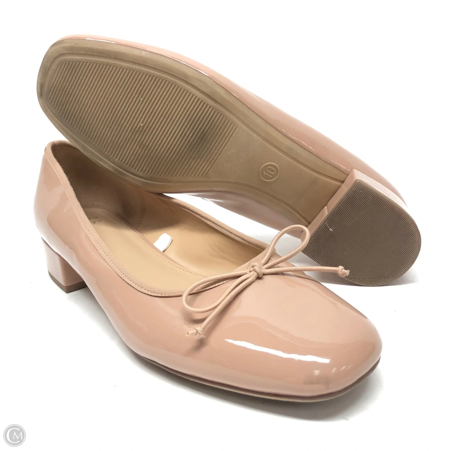 Shoes Heels Block By A New Day In Tan, Size: 10