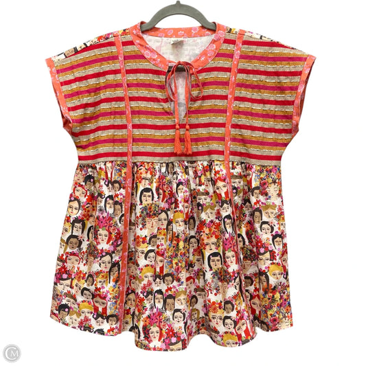 Top Short Sleeve By Ivy Jane In Multi-colored, Size: S