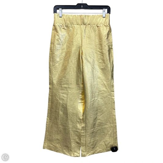 Pants Wide Leg By Jag In Gold, Size: S