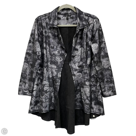 Jacket Other By Ethyl In Black & Grey, Size: S