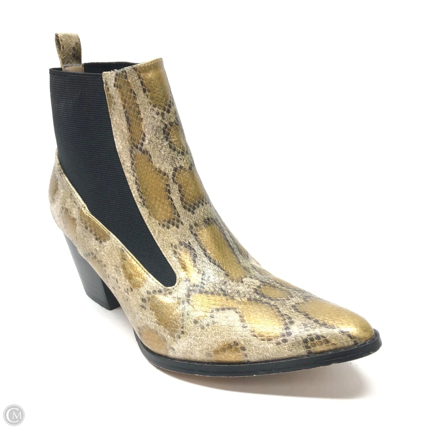 Boots Ankle Heels By Coconuts In Snakeskin Print, Size: 6