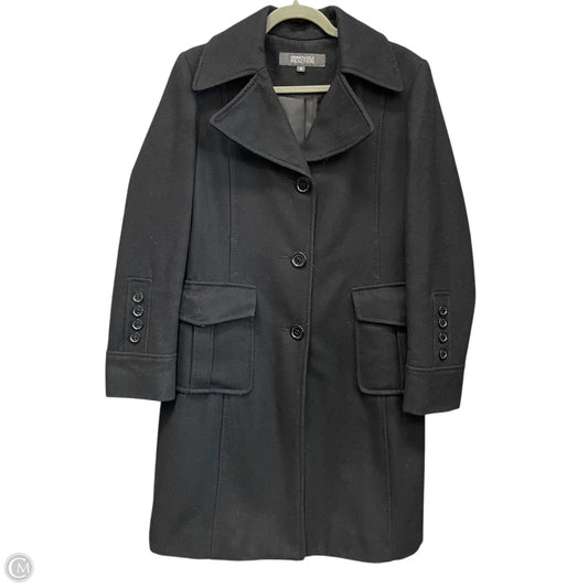 Coat Peacoat By Kenneth Cole Reaction In Black, Size: 8