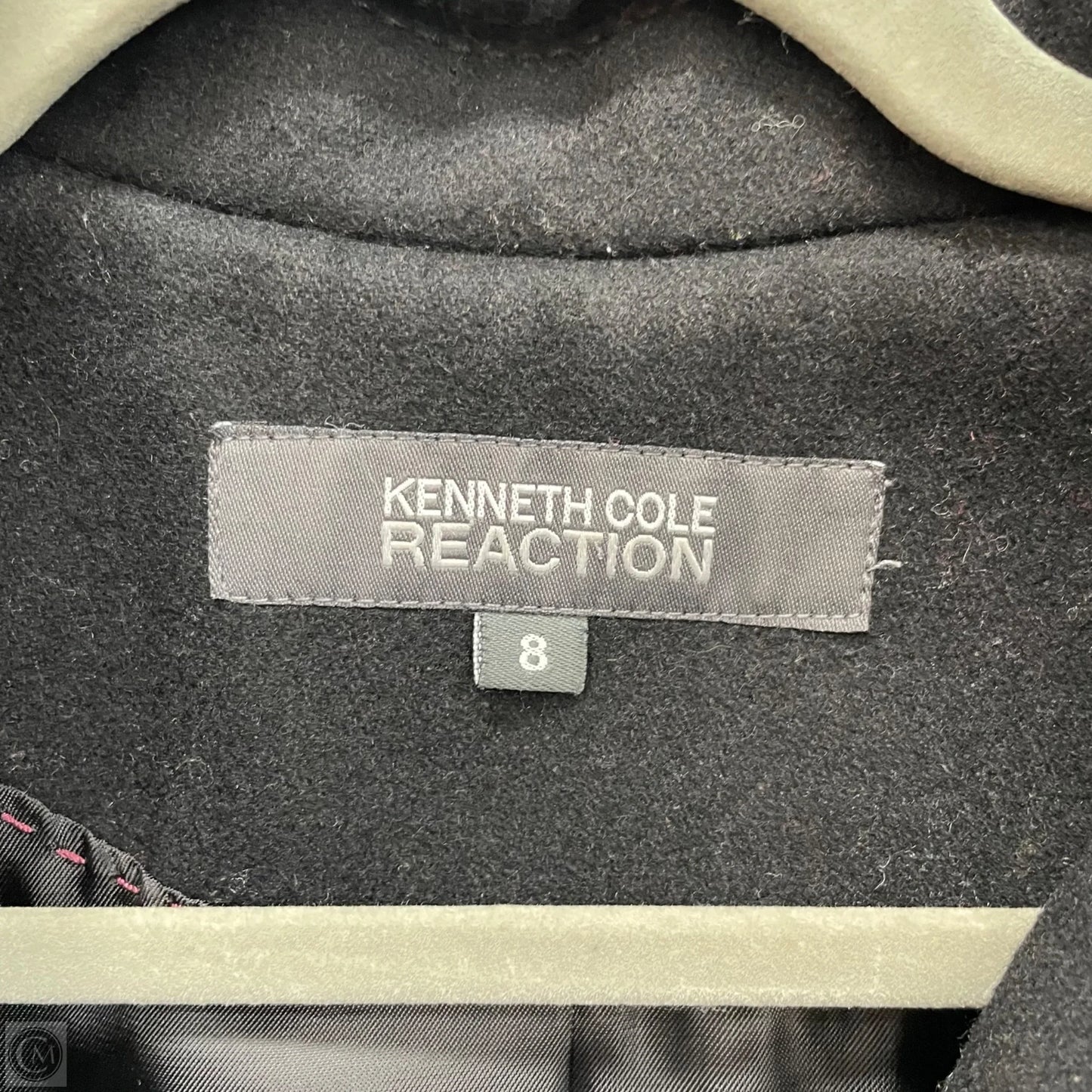Coat Peacoat By Kenneth Cole Reaction In Black, Size: 8