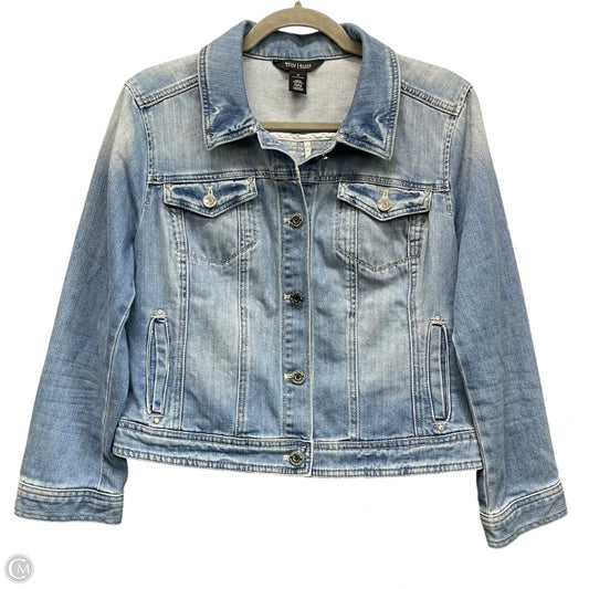 Jacket Denim By White House Black Market In Blue Denim, Size: 12