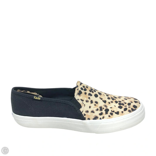 Shoes Sneakers By Keds In Black & Tan, Size: 11