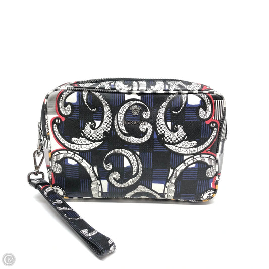 Wristlet Luxury Designer By Versace, Size: Large