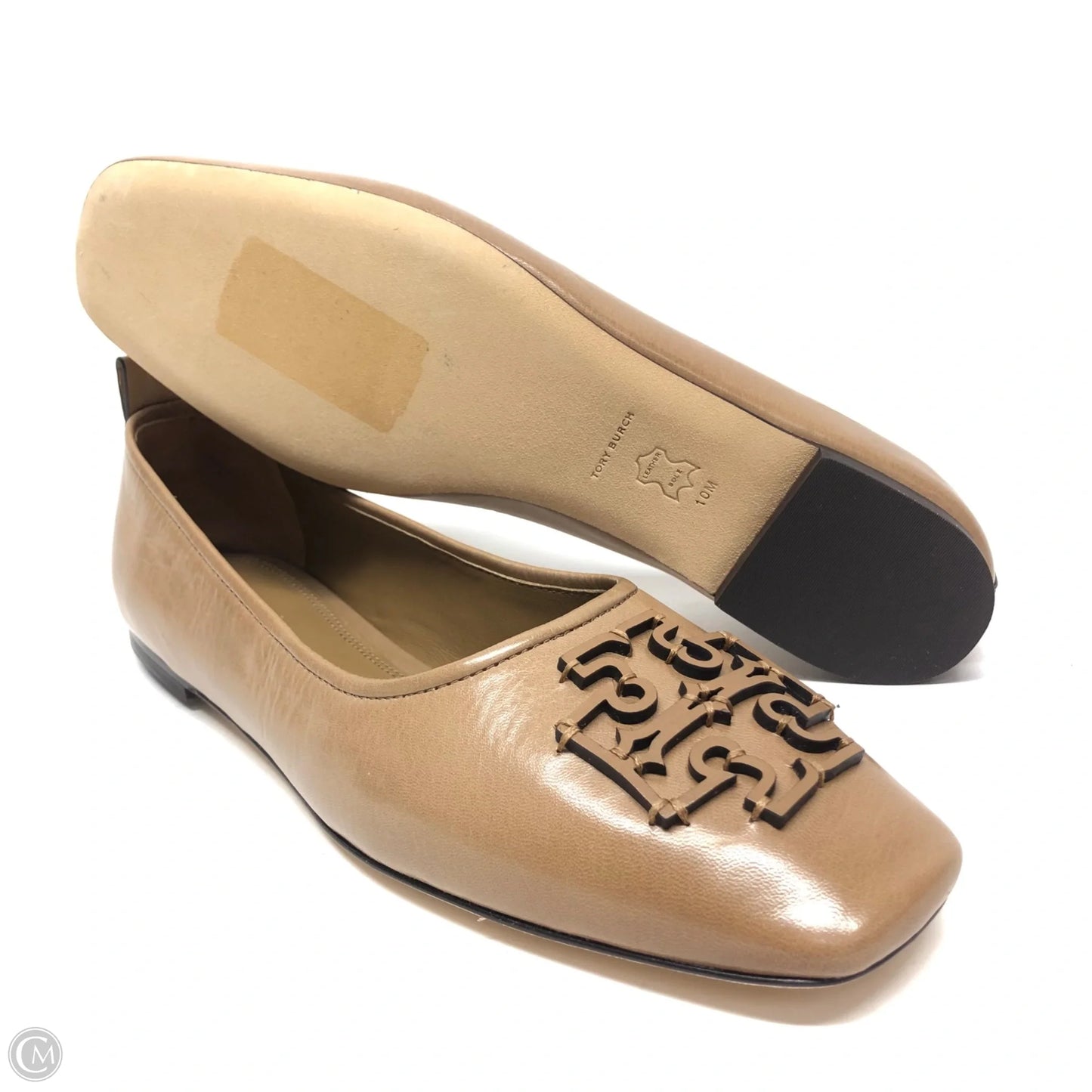 Shoes Designer By Tory Burch In Brown, Size: 10