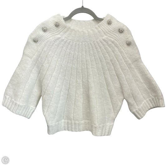 Sweater Short Sleeve By Bishop + Young In Ivory, Size: Xs