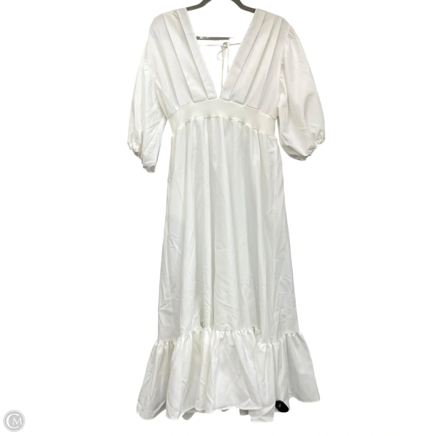 Dress Casual Maxi By Clothes Mentor In White, Size: S