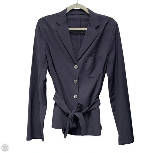 Blazer Luxury Designer By Burberry In Navy, Size: S