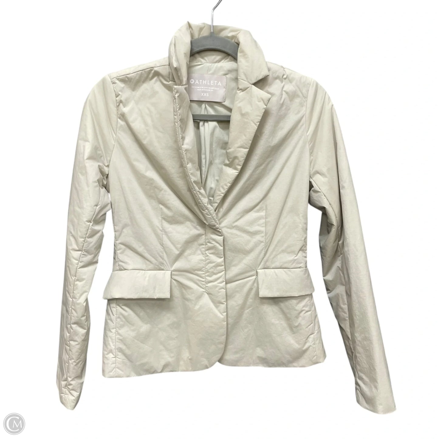 Blazer By Athleta In Beige, Size: Xxs