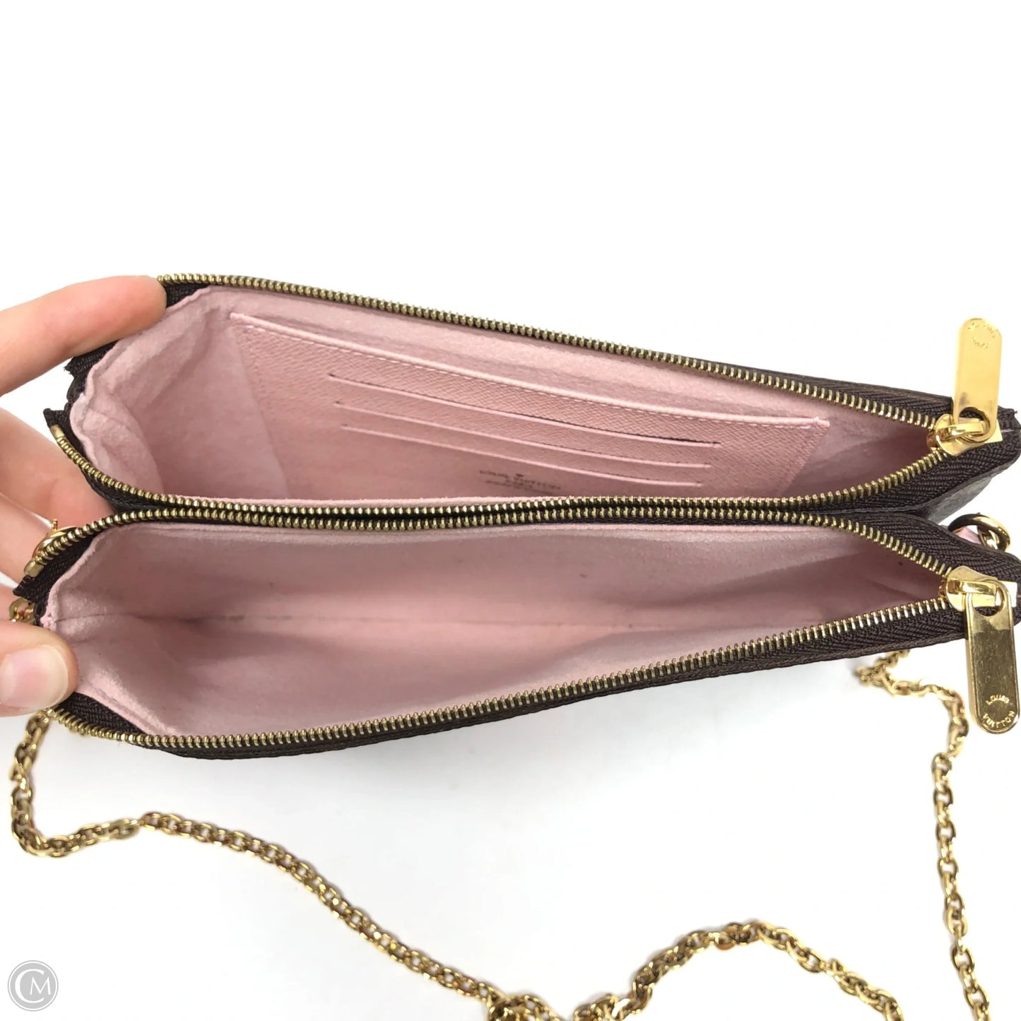 Crossbody Luxury Designer By Louis Vuitton, Size: Small