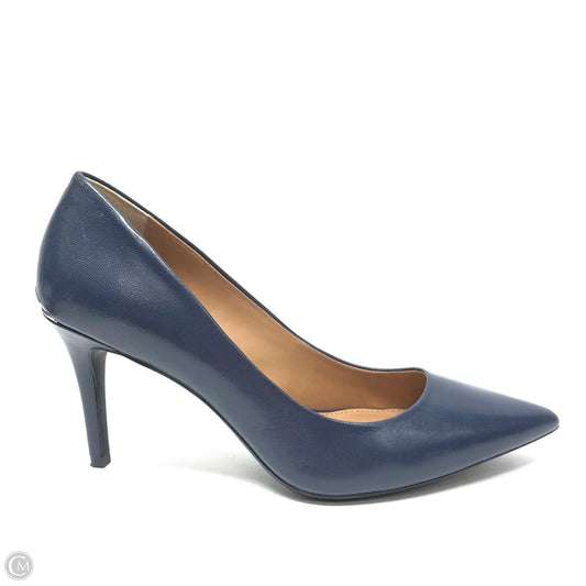Shoes Heels Block By Calvin Klein In Blue, Size: 8.5
