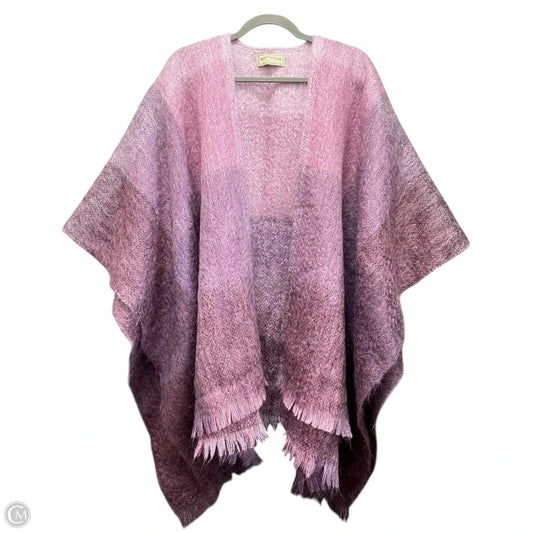 Shawl By Clothes Mentor In Purple, Size: Osfm