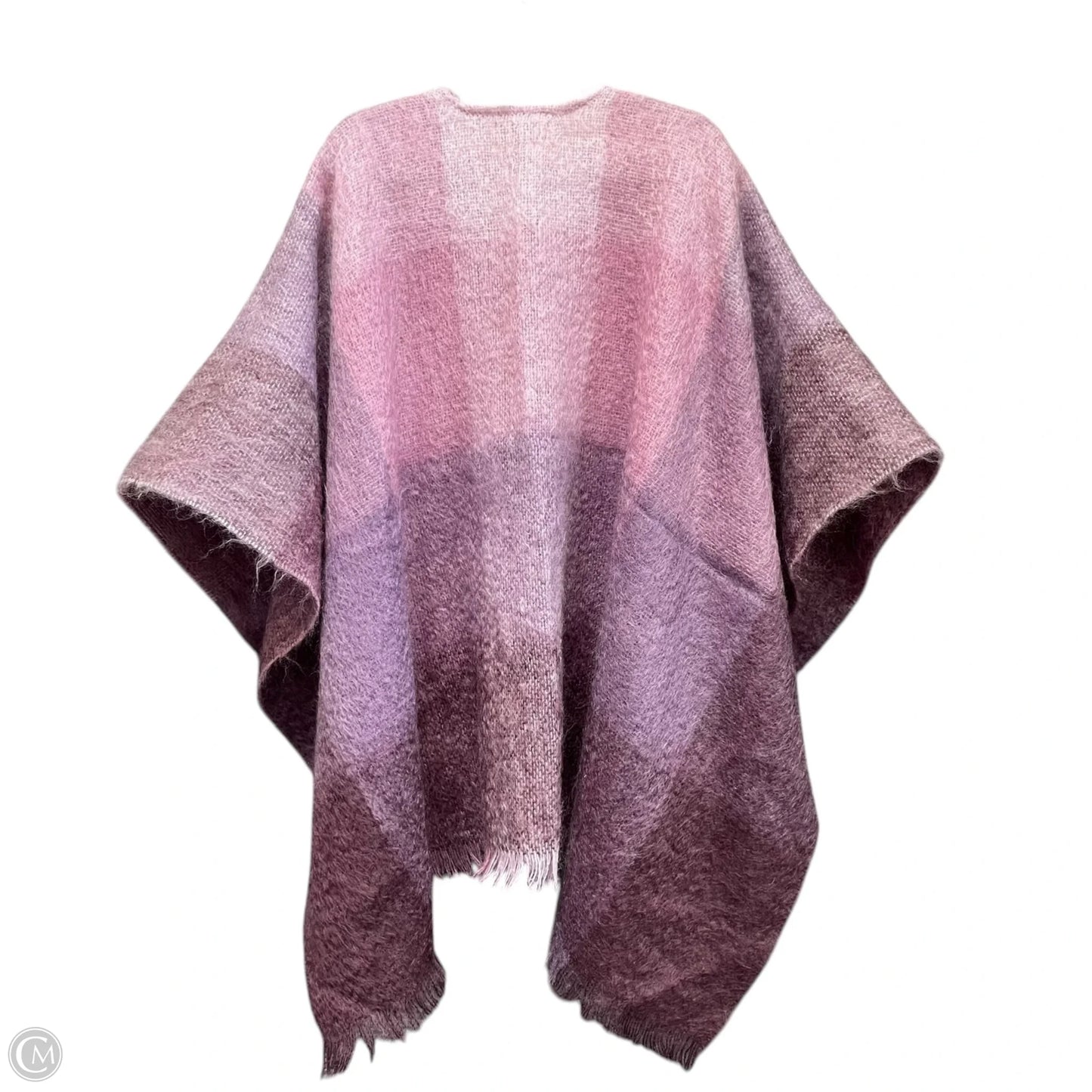 Shawl By Clothes Mentor In Purple, Size: Osfm